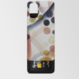 Watercolor Abstract Bubbles of Social Communication 1 Android Card Case