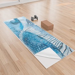 Sea Spray Yoga Towel