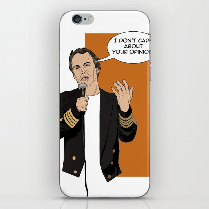 Doug Stanhope - I don't care about your opinion iPhone Skin