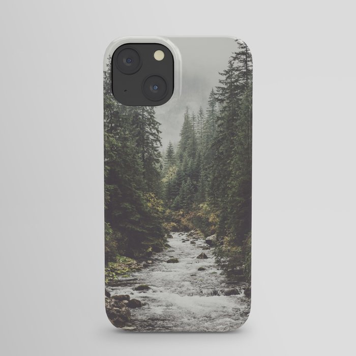 Mountain creek - Landscape and Nature Photography iPhone Case