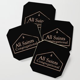 Saints Congregational Coaster