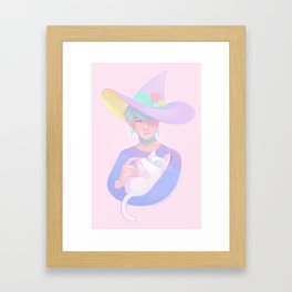 Witchy Framed Art Print