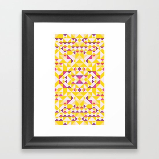 Happy Framed Art Print