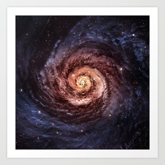 Spiral Galaxy Art Print