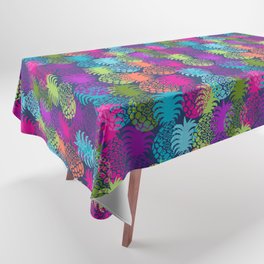 Momona Hawaiian Tropical Pineapple Toss Tablecloth