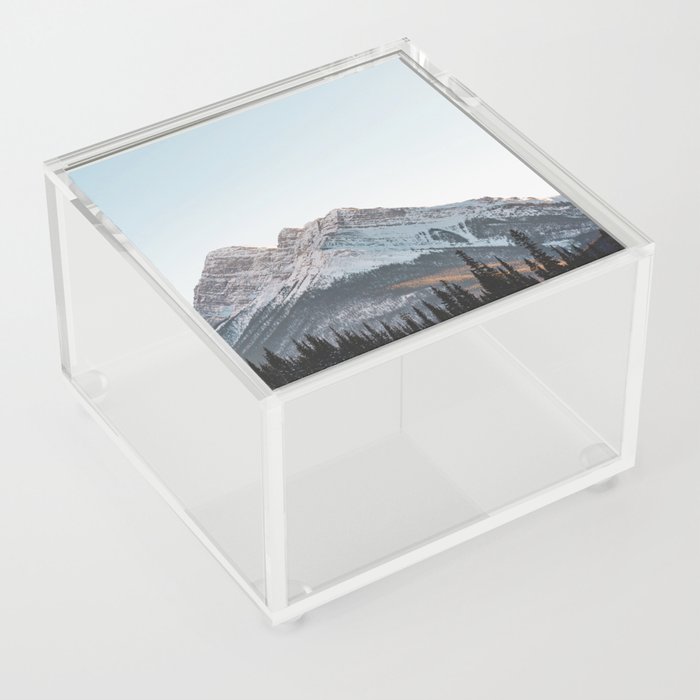Canmore Mountainscape II | Alberta, Canada | Landscape Photography Acrylic Box
