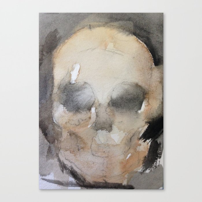 SkullWash Canvas Print