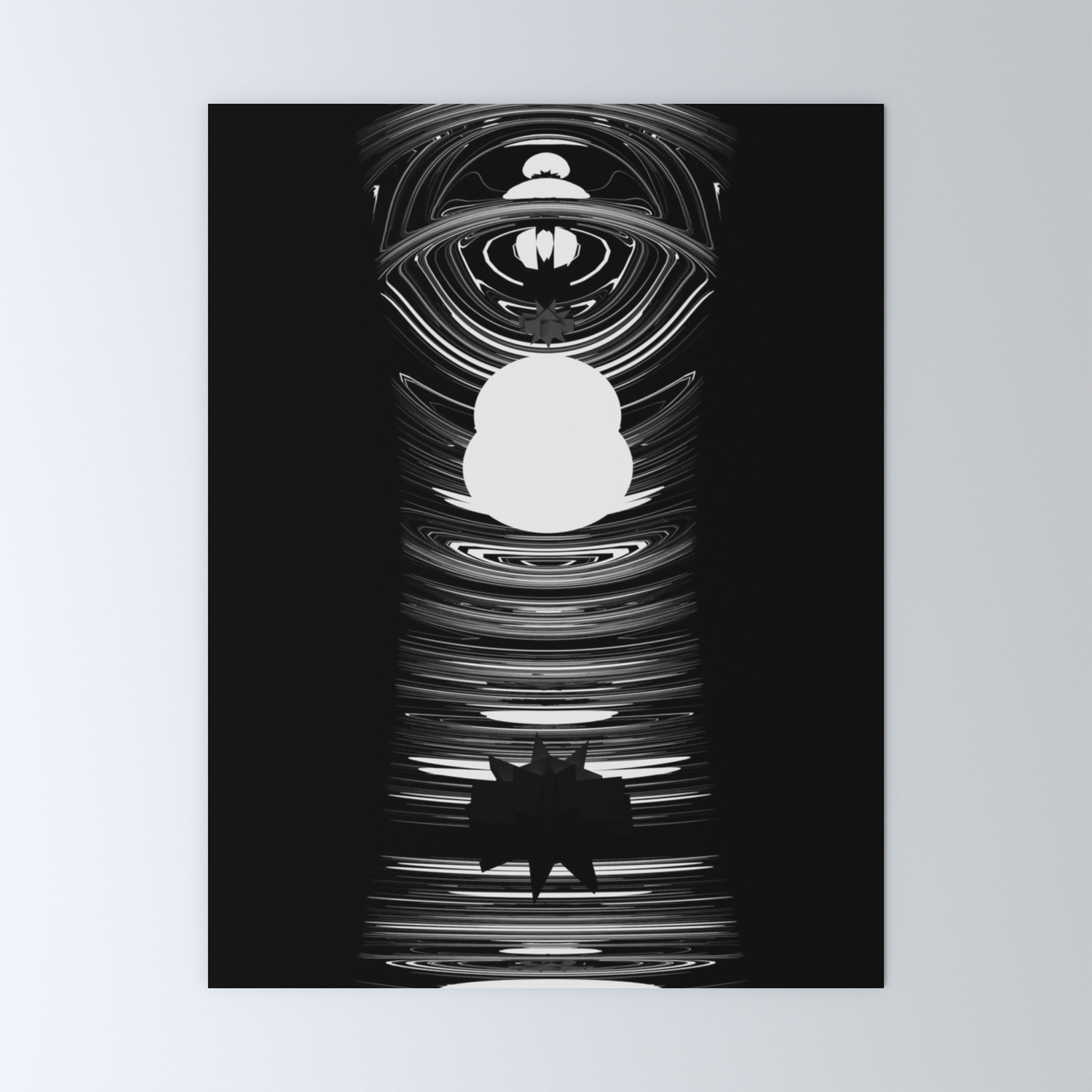 No1 Blender 3d Experimental Work Mini Art Print By Drpen Society6