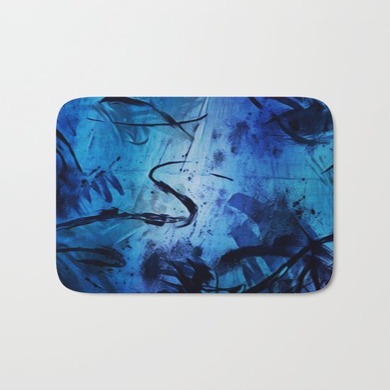 Blue Play Bath Mat