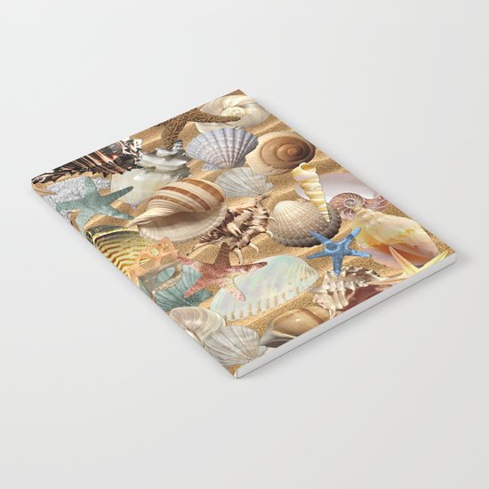 Sea Shell Mania Notebook