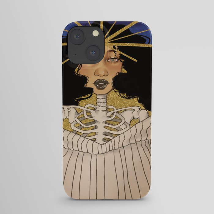 Golden Bones iPhone Case