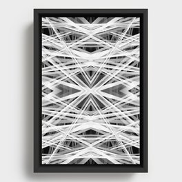 3D ARTchitecture 041V  Framed Canvas