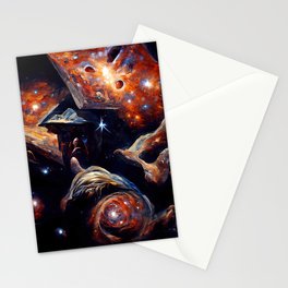 Exploring the fourth dimension Stationery Card