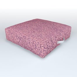 Pink Shag pile carpet Outdoor Floor Cushion