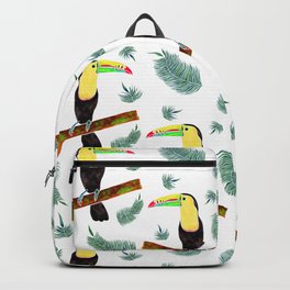 Jungle Toucan Watercolor Backpack