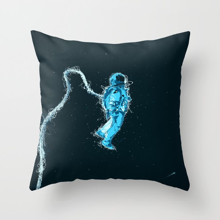 Astronaut Throw Pillow
