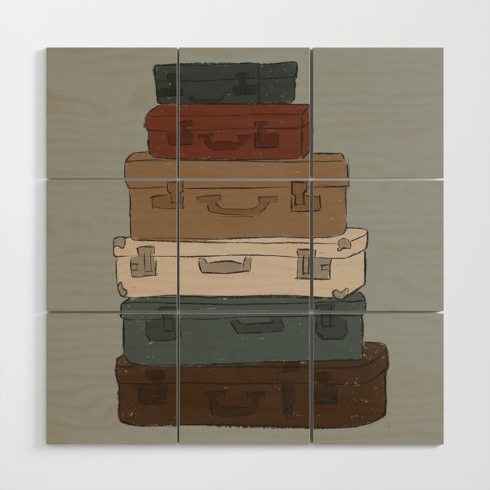 Travel Time Wood Wall Art