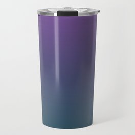 Purple and teal ombre Travel Mug