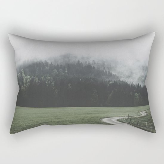 road - Landscape Photography Rectangular Pillow