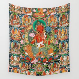 21 Taras Thangka Samantabhadra Varayogini Wall Tapestry