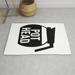 Coffee Pot Head Rug