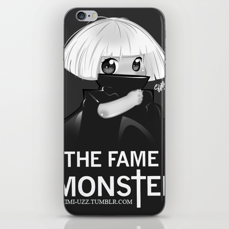 Get Wallpaper The Fame Monster Iphone Skin By Chimiuzz Society6 For iPhone
