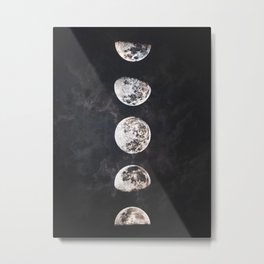 Mistery Moon Metal Print