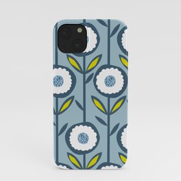 Blue flower iPhone Case