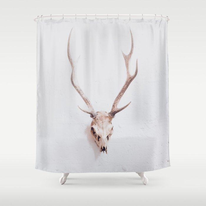 Antlers Shower Curtain