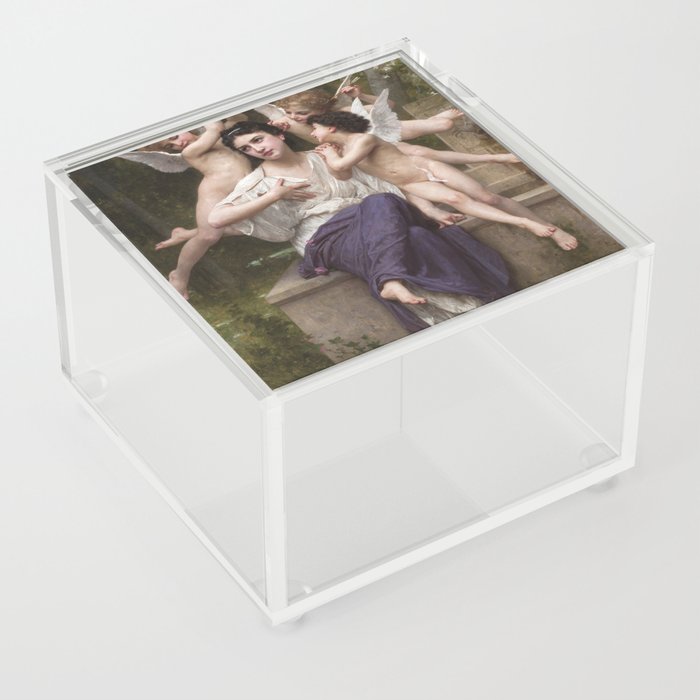 A Dream of Spring - William-Adolphe Bouguereau Acrylic Box
