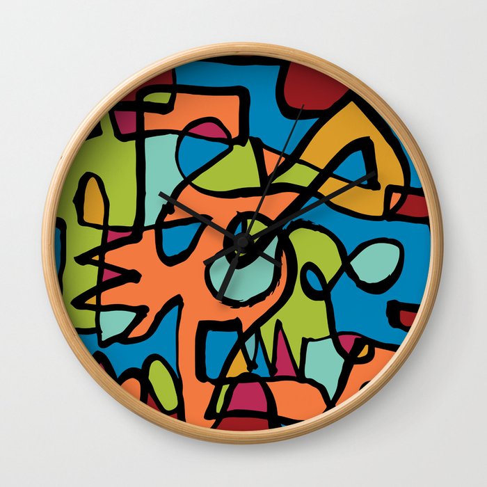 Inner Thoughts Wall Clock