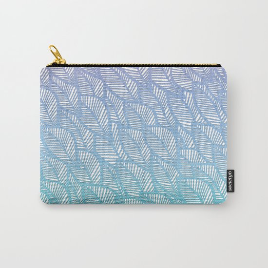 Leaves in Winter Carry-All Pouch