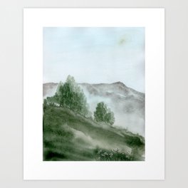 Landscape "Rolling Hills" Art Print