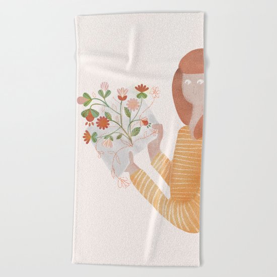 Wonders Of The World Beach Towel