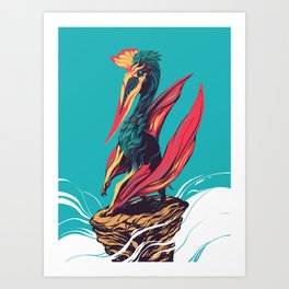 Quetzalcoatlus Art Print