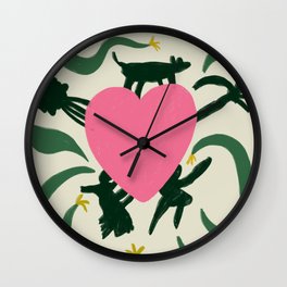 LOVE NOTE Wall Clock