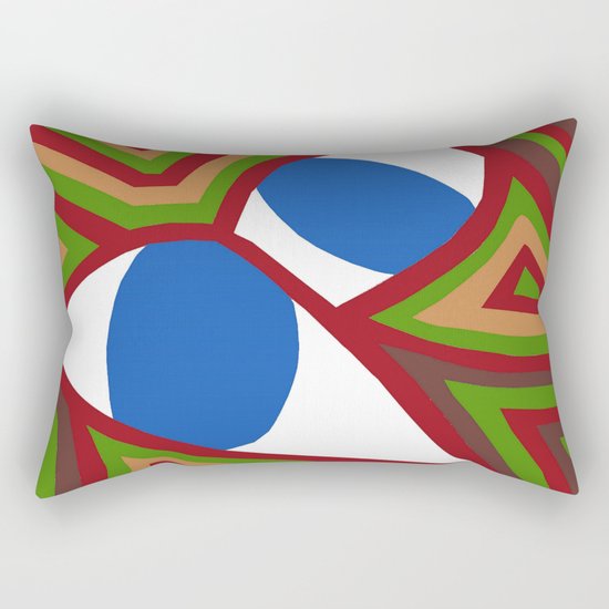 Bright Eyes Rectangular Pillow
