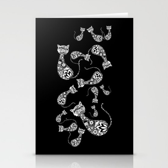 Cats Of Inversion - Digital Work Stationery Cards