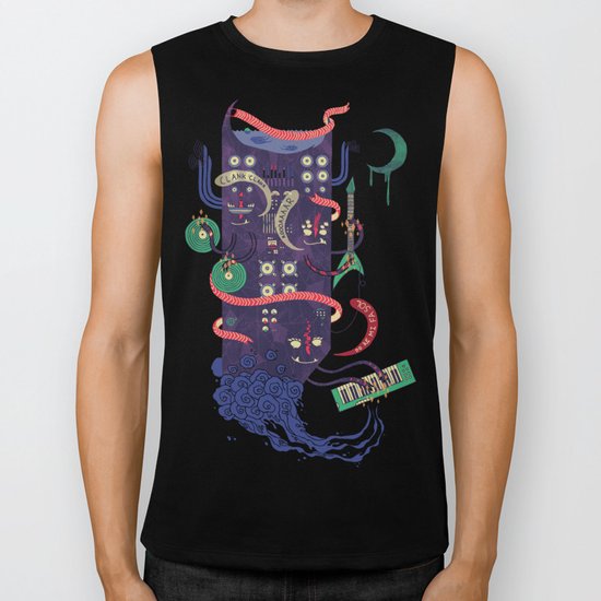 Power Trio Biker Tank