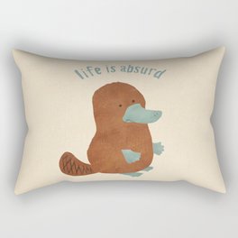 Platypi Don't Lie Rectangular Pillow