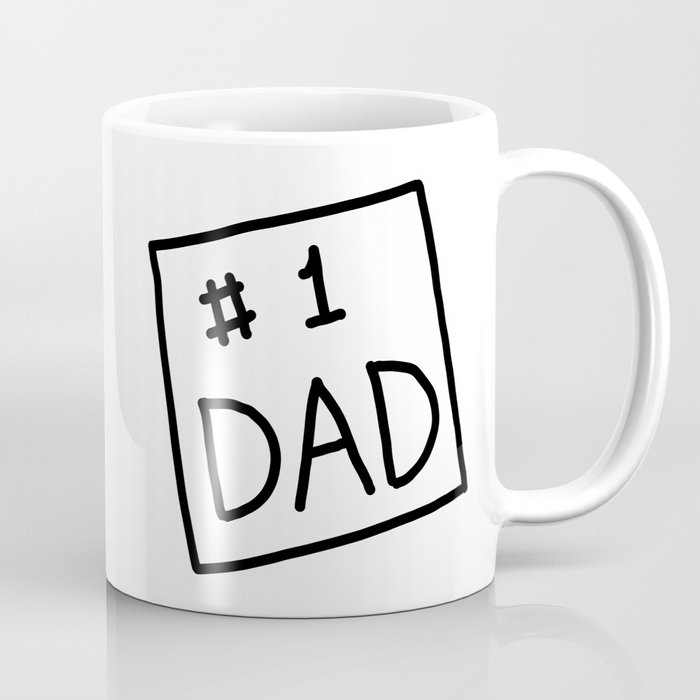 #1 Dad Coffee Mug