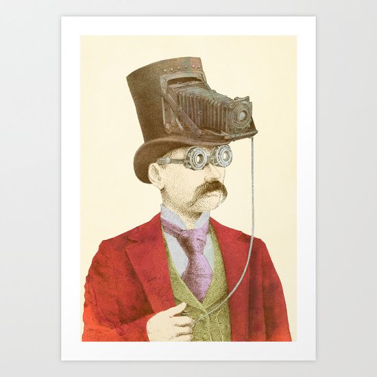 The Photographer Art Print