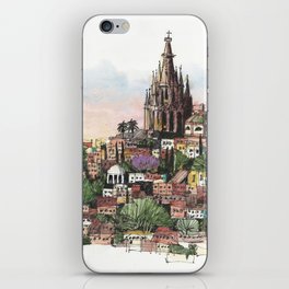 Sunset over San Miguel de Allende iPhone Skin