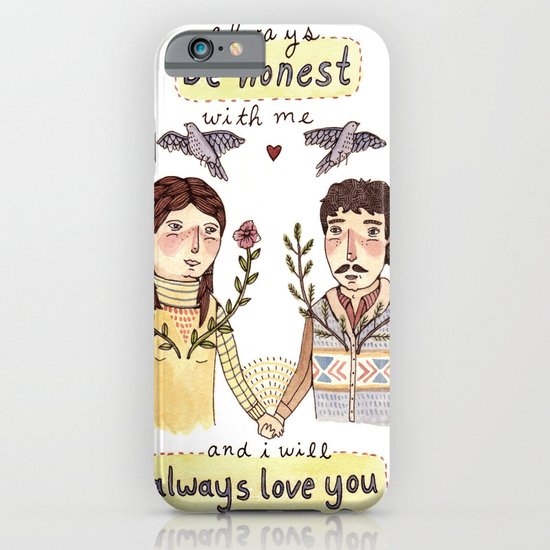 Always Be Honest iPhone & iPod Case