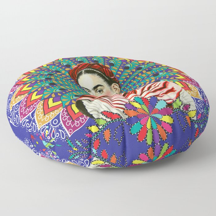 Frida Kahlo Floor Pillow