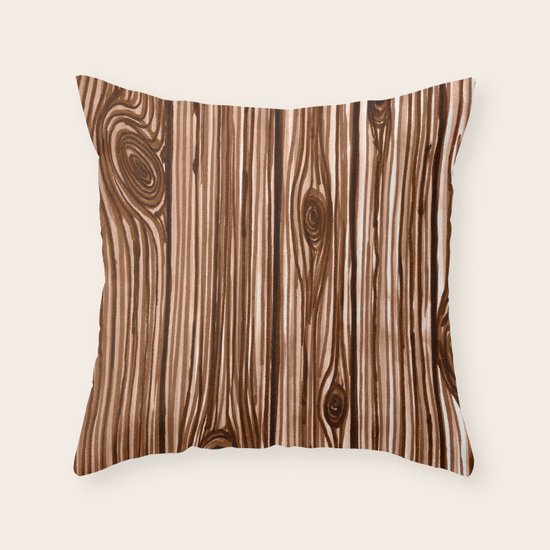 grain Throw Pillow