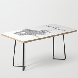 City map // Cali Colombia Coffee Table