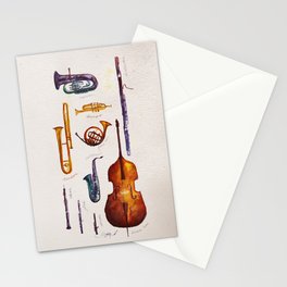Wind Orchestra Stationery Cards