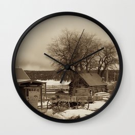 Cowboys Mess Hall Wall Clock