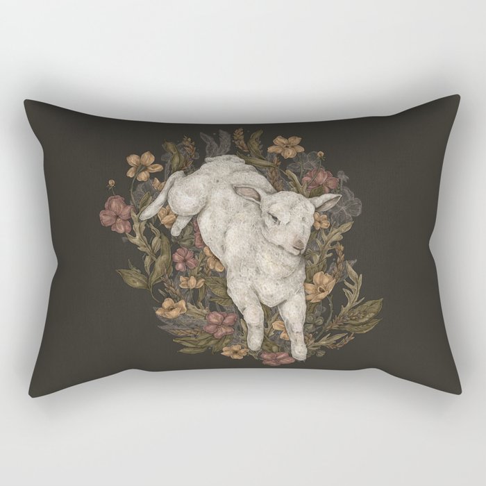 Lamb Rectangular Pillow